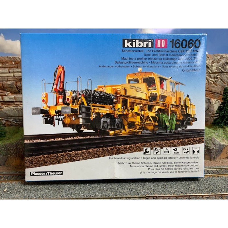 KIBRI 16060 PROFILEUSE  REGALEUSE UPS 2000 SWS Plasser & Theurer -HO-
