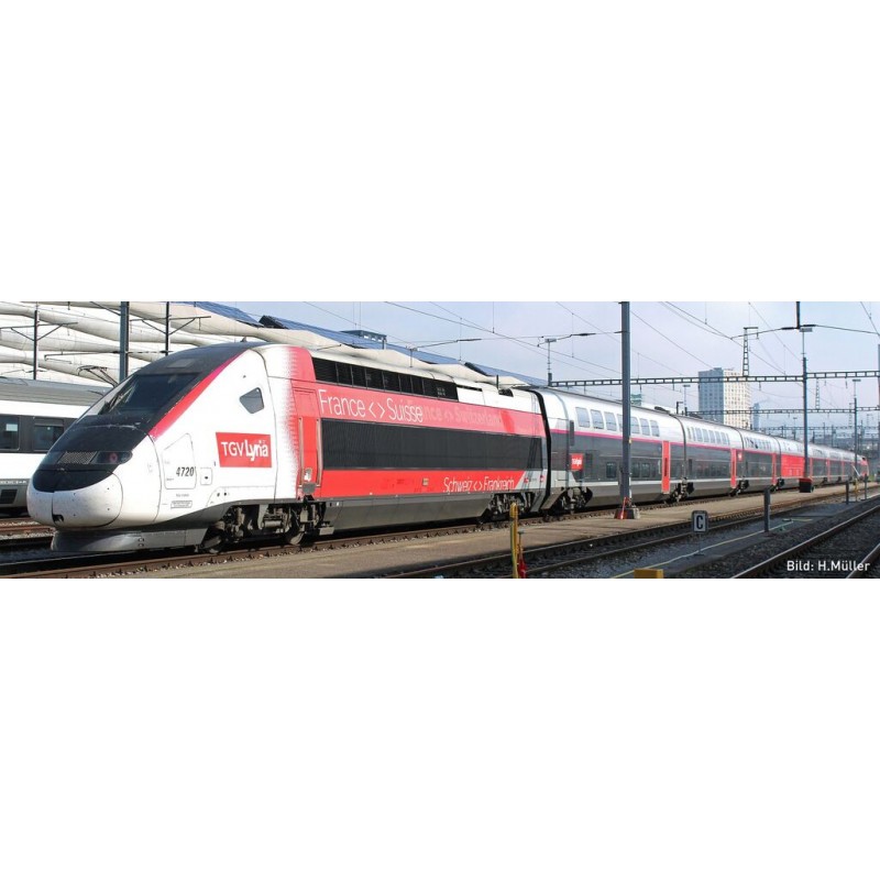 KATO  K101762 TGV DUPLEX LYRIA SNCF DE 10 PIECES - (A RESERVER)